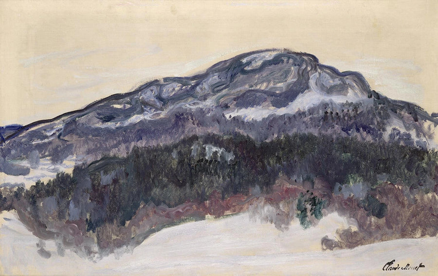 Mount Kolsaas in Norway - Claude Monet