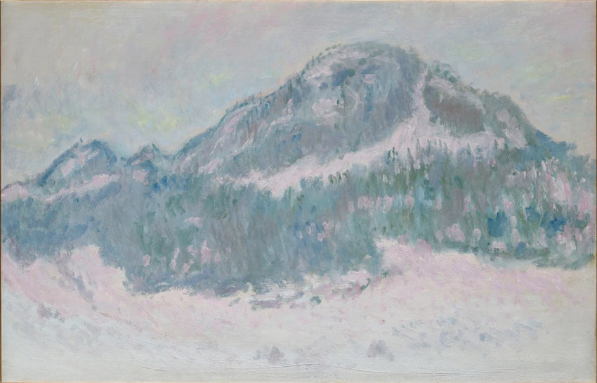 Le Mont Kolsås en Norvège de Claude Monet, 1895 – Musée d’Orsay RF 1967 7, Wildenstein 1415