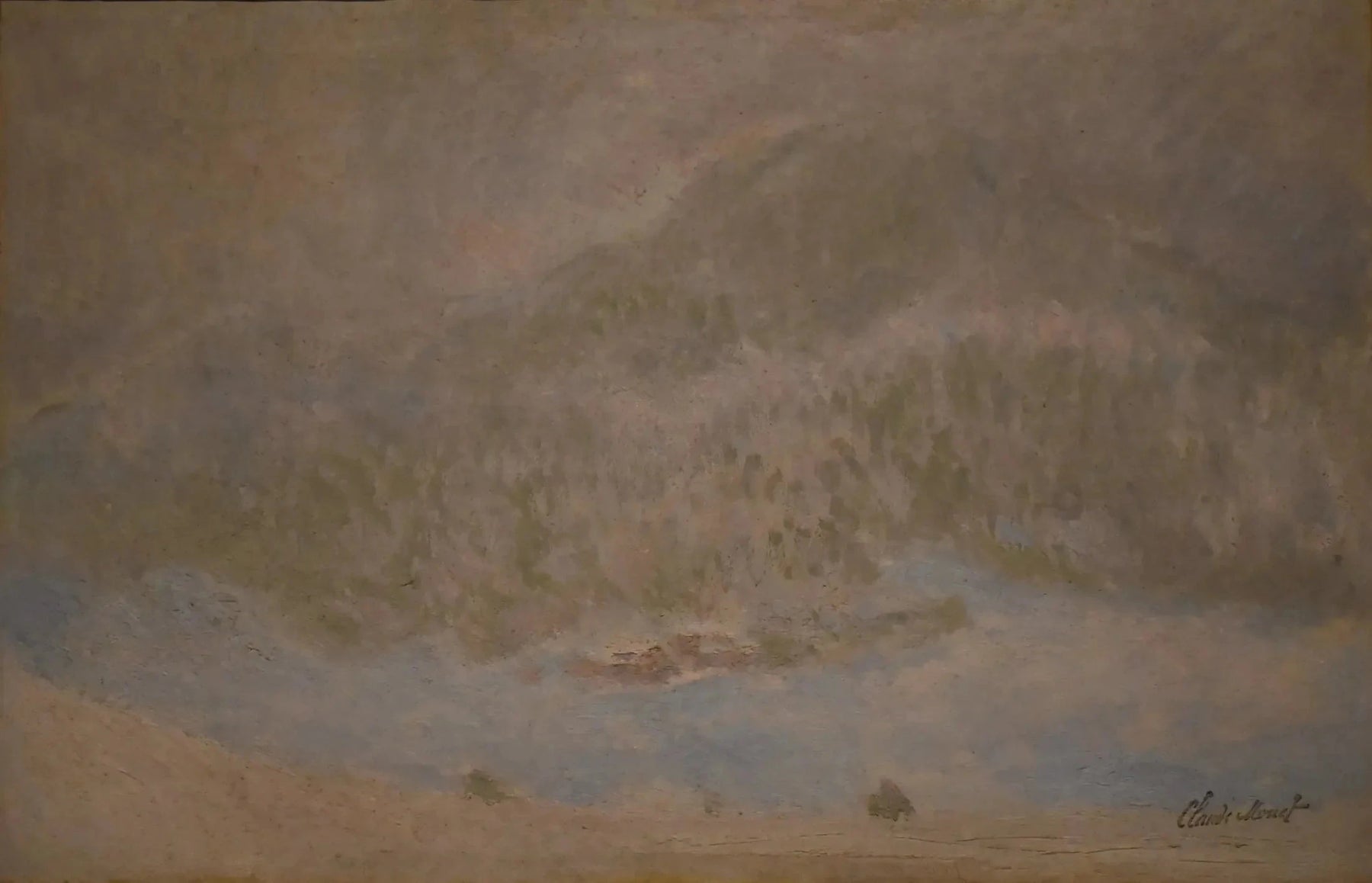 Le Mont Kolsaas, Norvège, tempête de neige de Claude Monet, 1895 – Fondation Planque FJSP-998-115, Wildenstein 1417