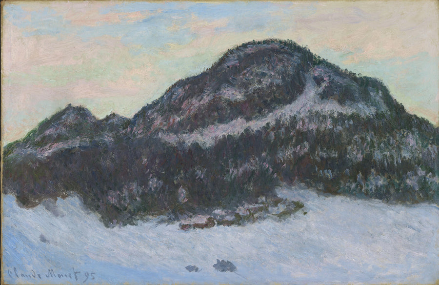 Mountain of Kolsås - Claude Monet