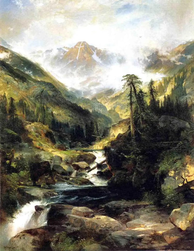 Sainte Croix Mountain - Thomas Moran