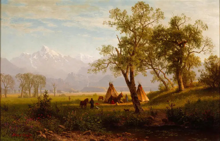 Wind River Mountains, Nebraska territory - Albert Bierstadt