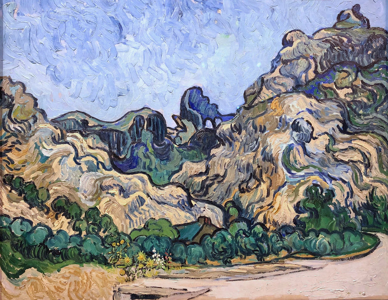 Mountains at Saint-Rémy - Vincent van Gogh