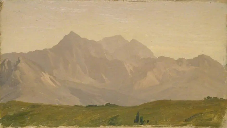Monte Croce - Frederic Leighton image 1 reproduction de peinture à l’huile