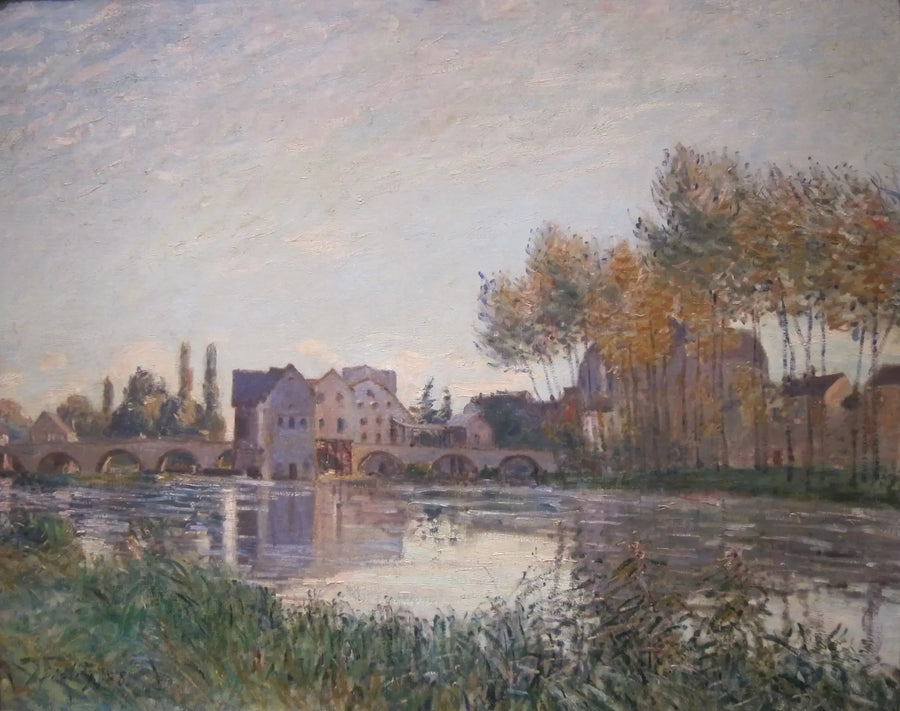 Moret at Sunset - Alfred Sisley