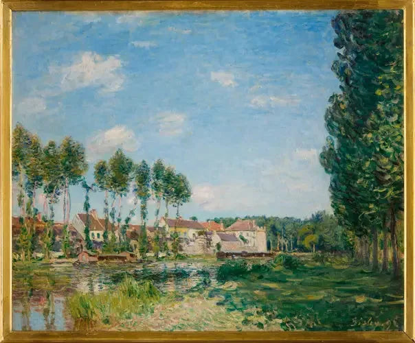 Moret, Banks of the Loing - Alfred Sisley