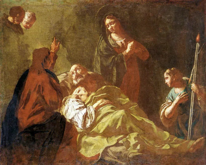 Death of Joseph - Giovanni Battista Piazzetta