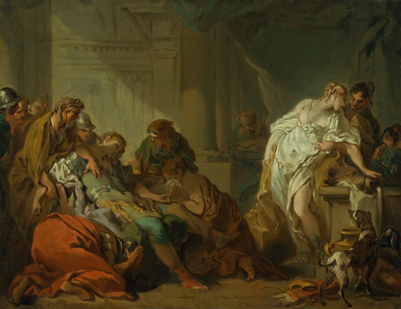 Death of Meleager - François Boucher