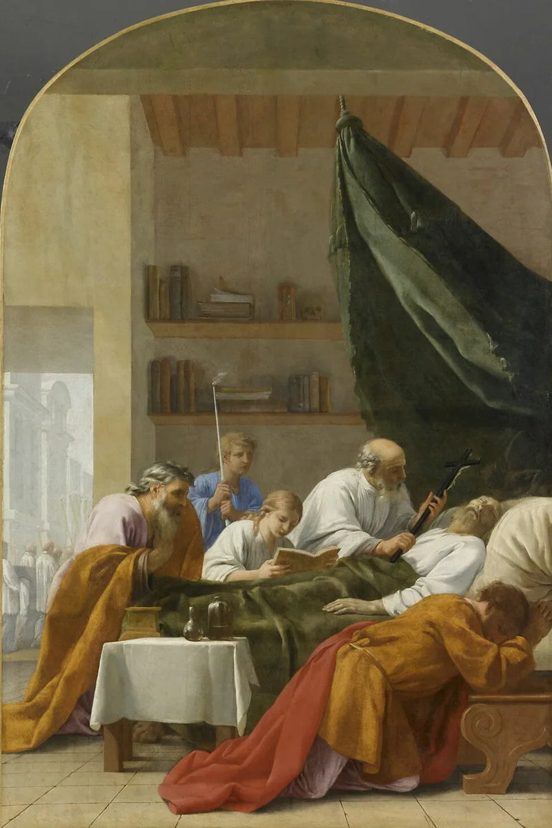 Death of Raymond Diocres - Eustache Le Sueur