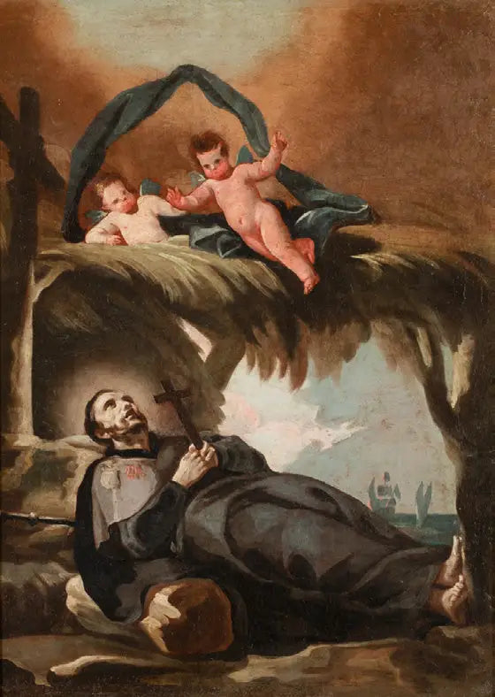 Death of Saint Francis Xavier - Francisco de Goya