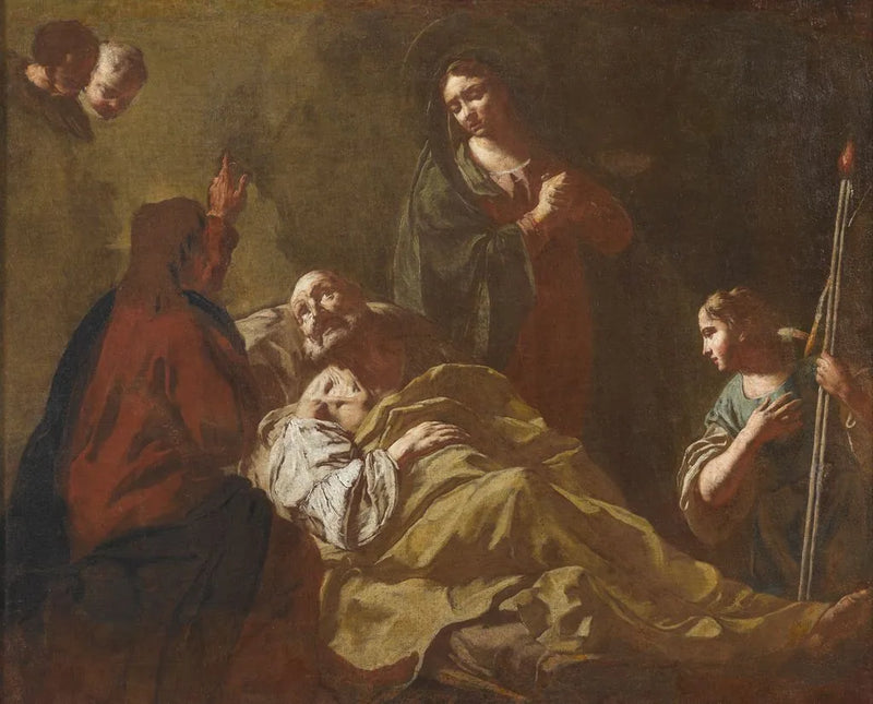 Death of Saint Joseph - Giovanni Battista Piazzetta
