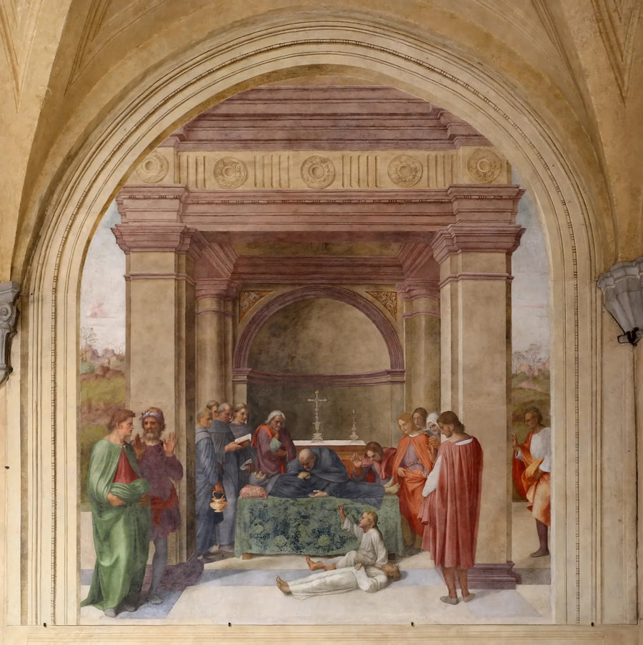 Death of Saint Philippe Benizi and Resurrection of a Child - Andrea del Sarto
