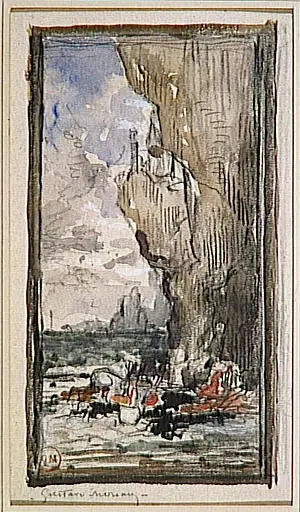 Death of Sappho - Gustave Moreau