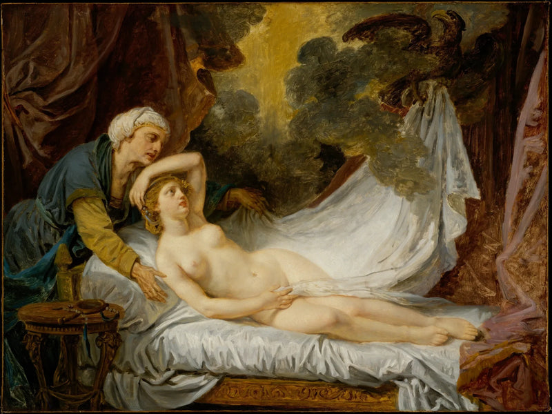Engine visited by Jupiter - Jean-Baptiste Greuze