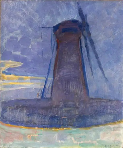 Windmill at Domburg - Piet Mondrian