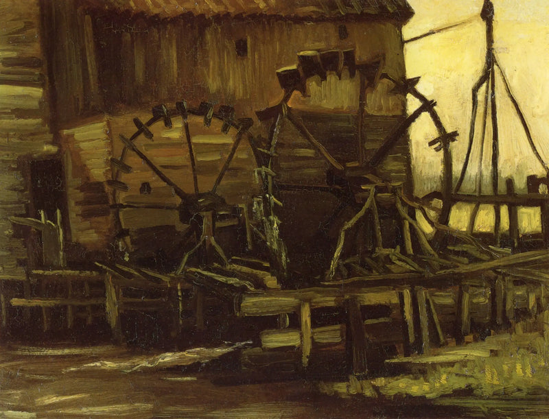 Water Mill at Gennep - Vincent van Gogh