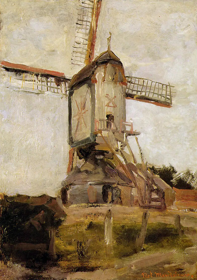 Heeswijk Mill - Piet Mondrian
