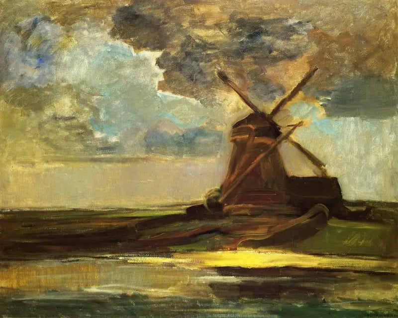 Windmill at Gein - Piet Mondrian