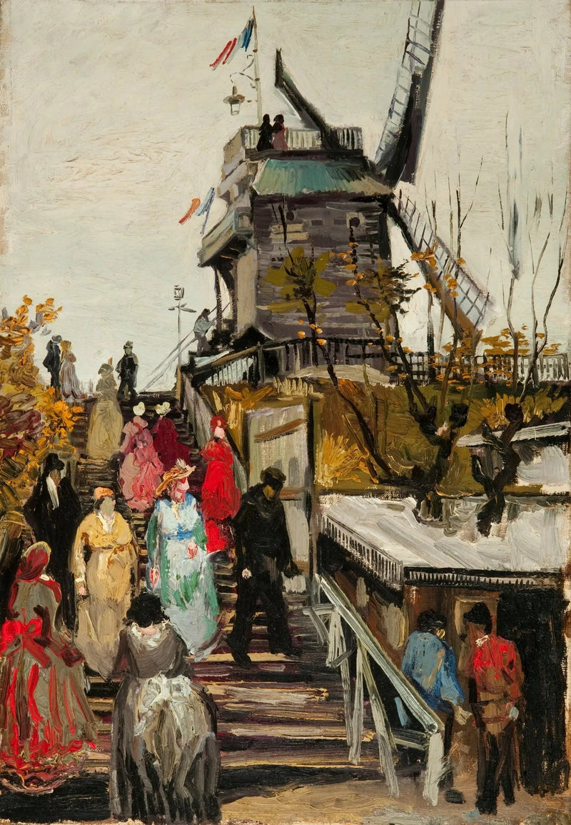 The Blute-Fin Mill - Vincent van Gogh