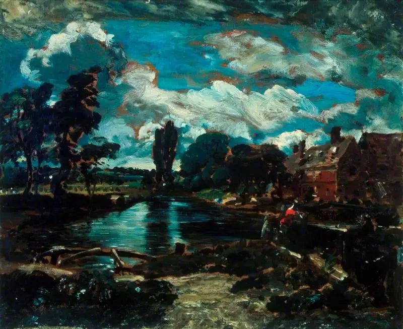 Flatford Mill from a lock on the Stour - John Constable