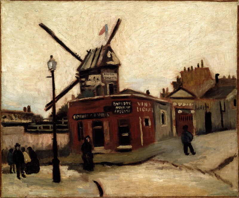 The Moulin de la Galette - Vincent van Gogh