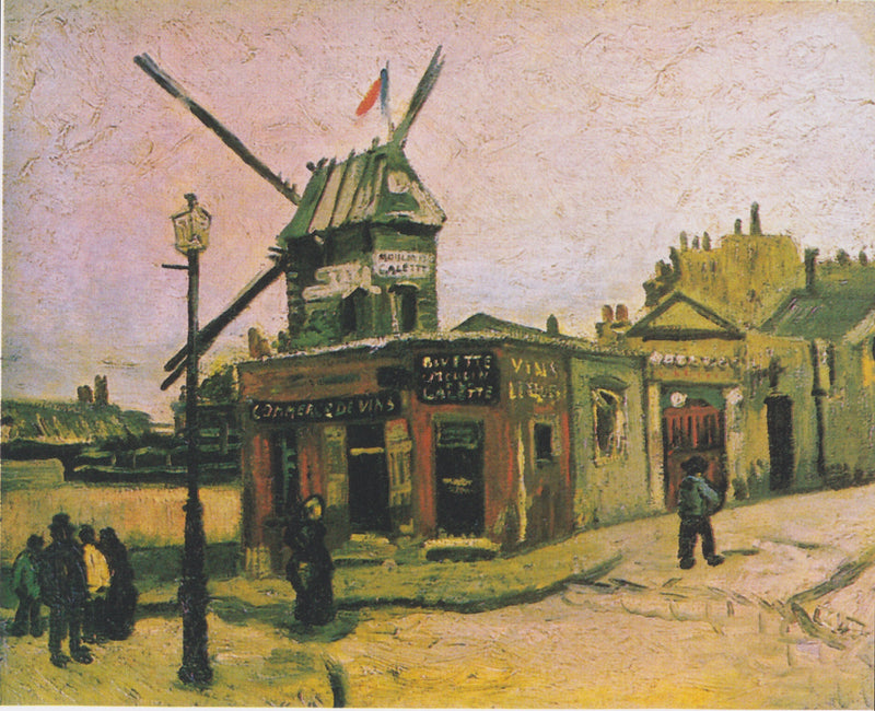 The Moulin de la Galette - Vincent van Gogh