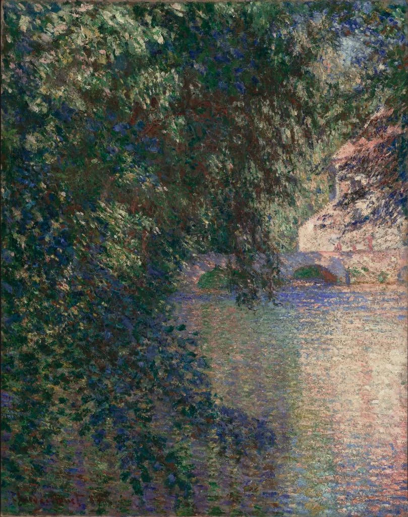 Mill at Limetz - Claude Monet
