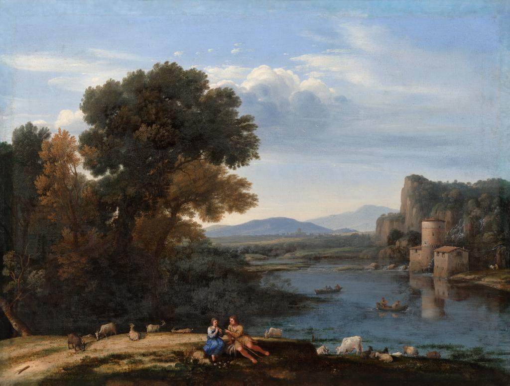 Mill on the Tiber - Claude Lorrain