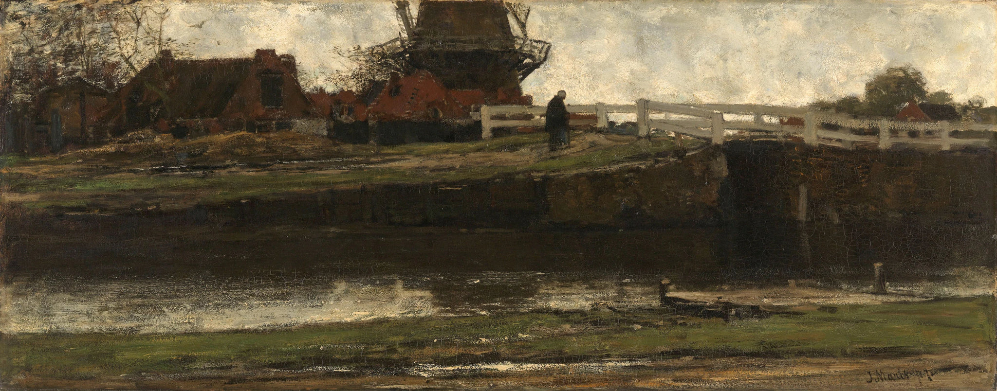 Le moulin à tronçonner - Jacob Maris