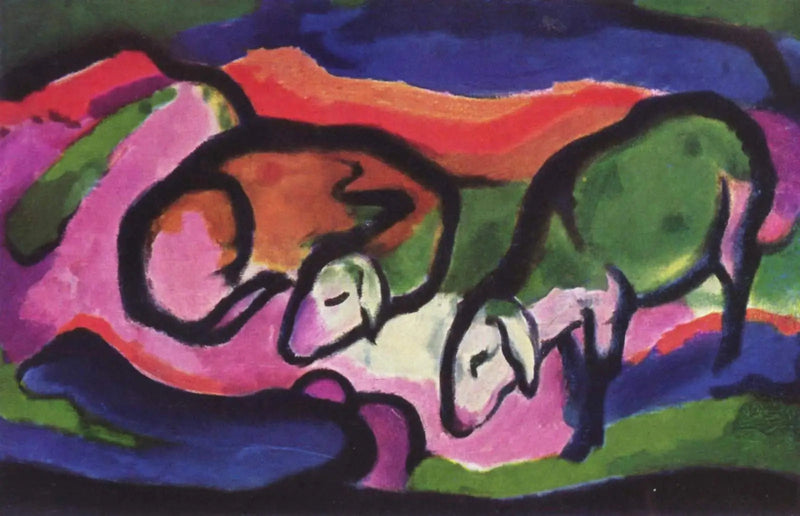 Sheep - Franz Marc