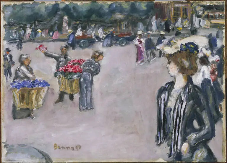 Street Movement - Pierre Bonnard