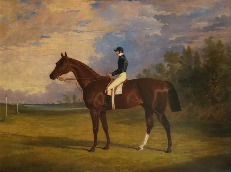 Mundig', winner of the Derby, 1835 - John Frederick Herring, Sr.