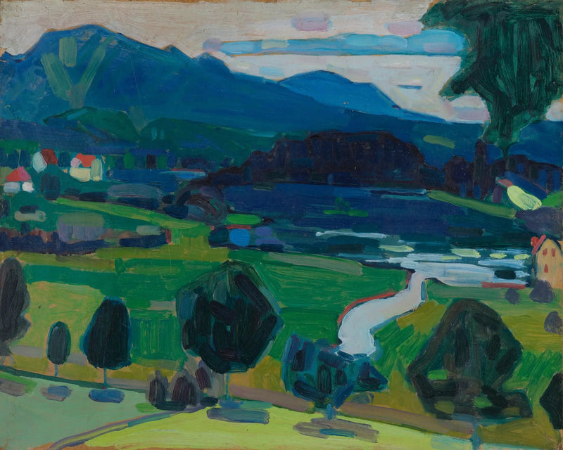 Murnau - View of the Staffelsee - Vassily Kandinsky
