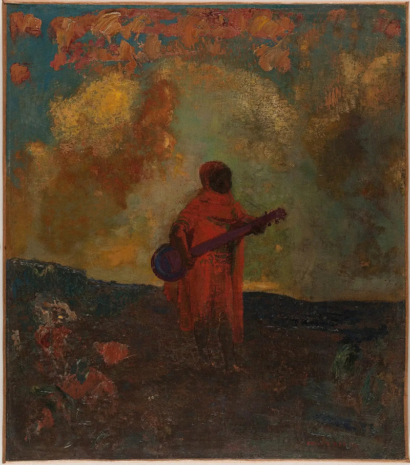 Arab Musician - Odilon Redon