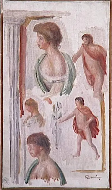 Mythology, characters from ancient tragedy - Pierre-Auguste Renoir