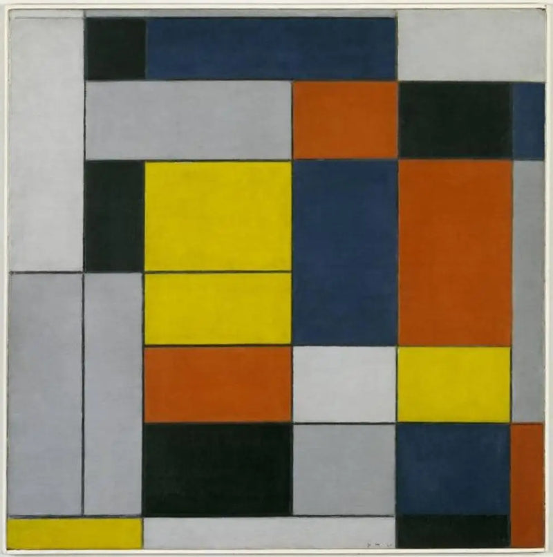 No. VI / Composition No. II - Piet Mondrian