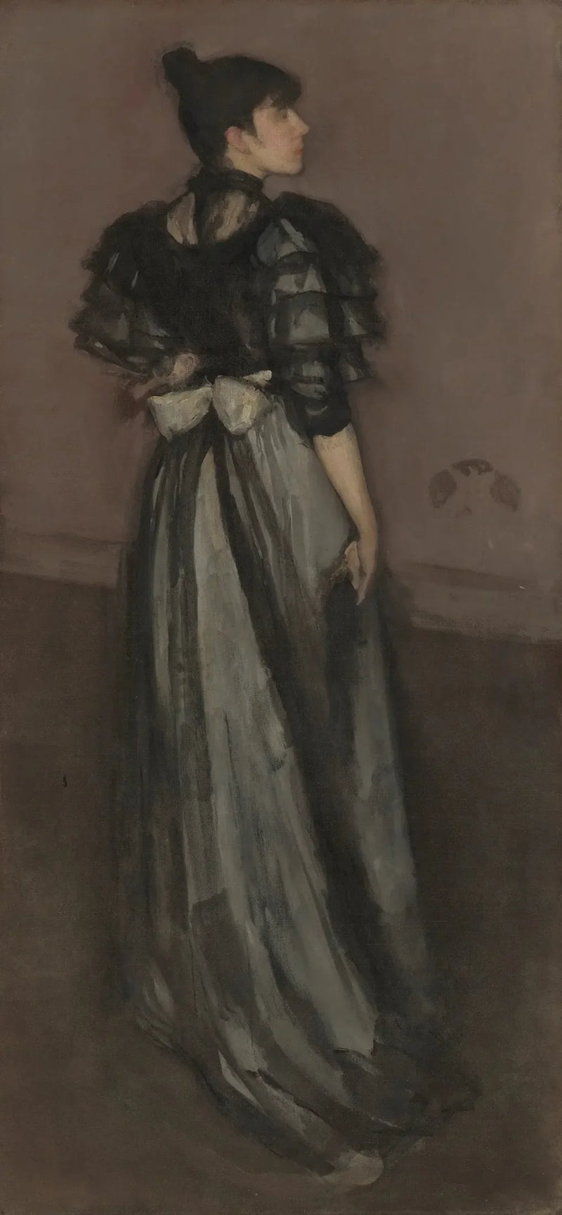 Mother of Pearl and Silver: The Andalusian - James Abbott McNeill Whistler