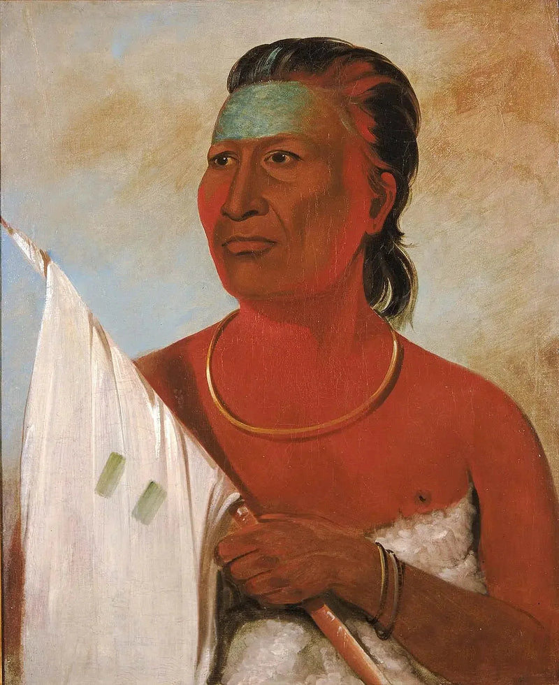 Náh-pope, Soup, Black Hawk's advisor - George Catlin