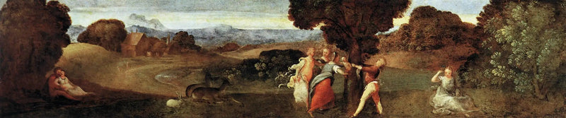 Birth of Adonis - Titian