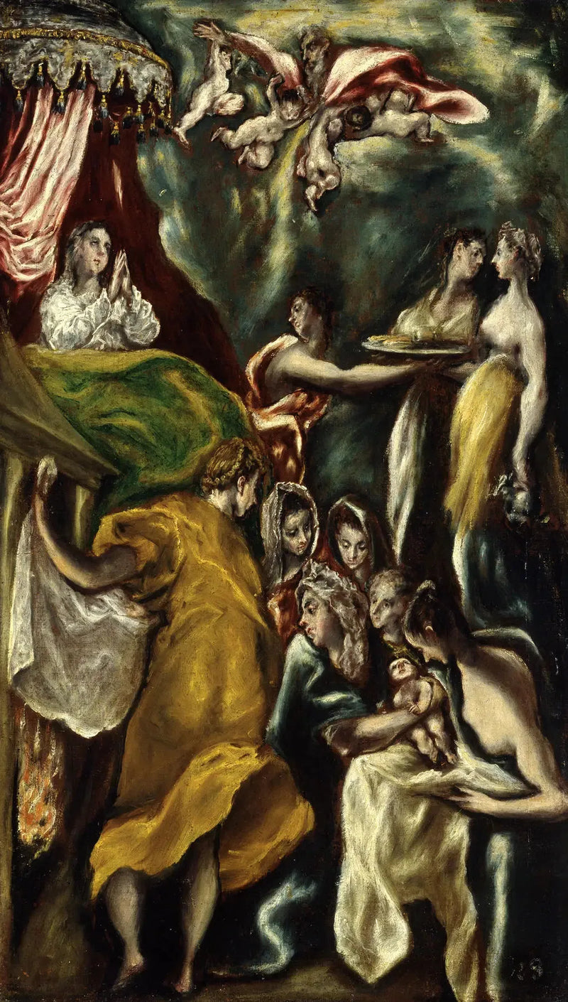 Birth of Mary - El Greco