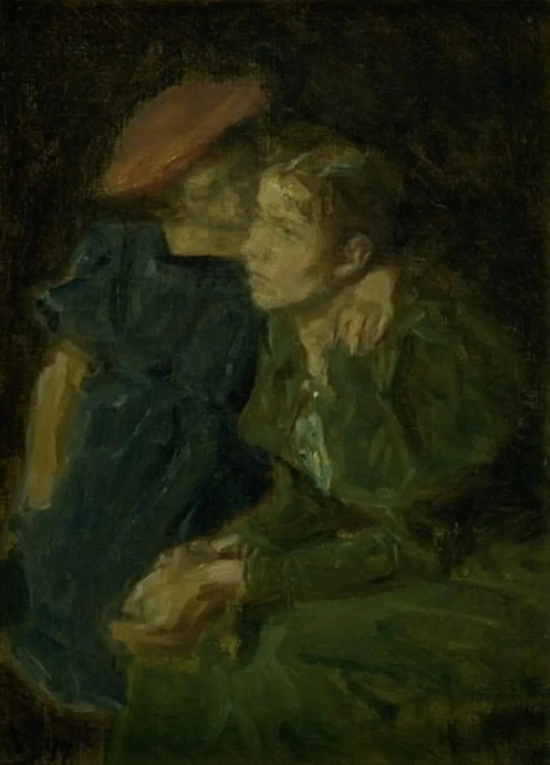 Nanna and hendes moder - Viggo Johansen