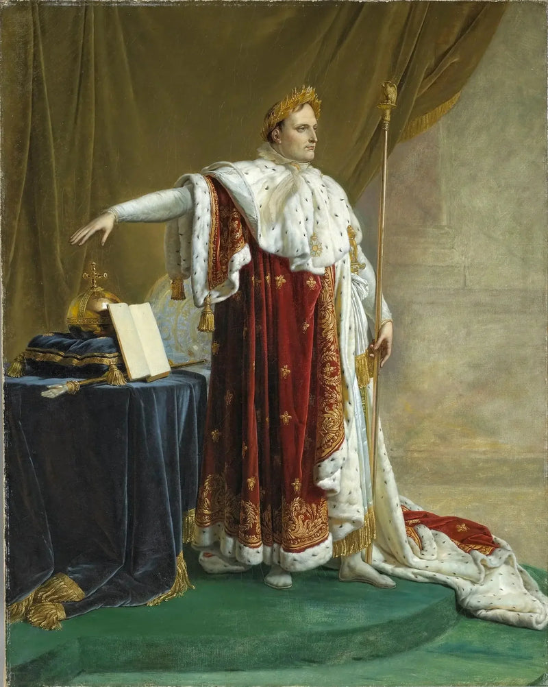 Napoleon I in ceremonial costume - Anne-Louis Girodet