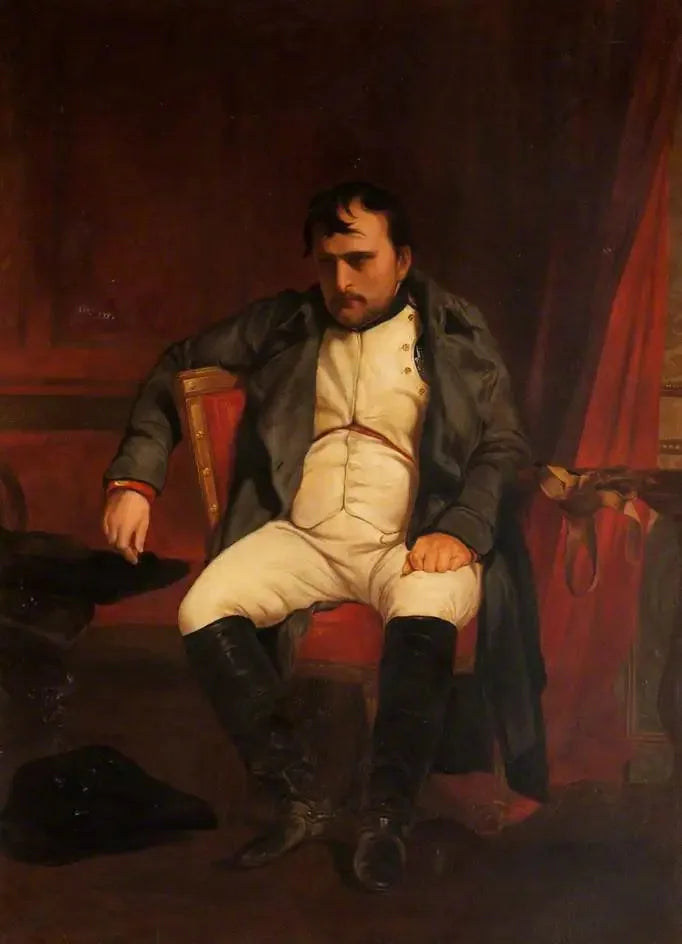 Napoleon at Fontainebleau, March 31, 1814 - Paul Delaroche