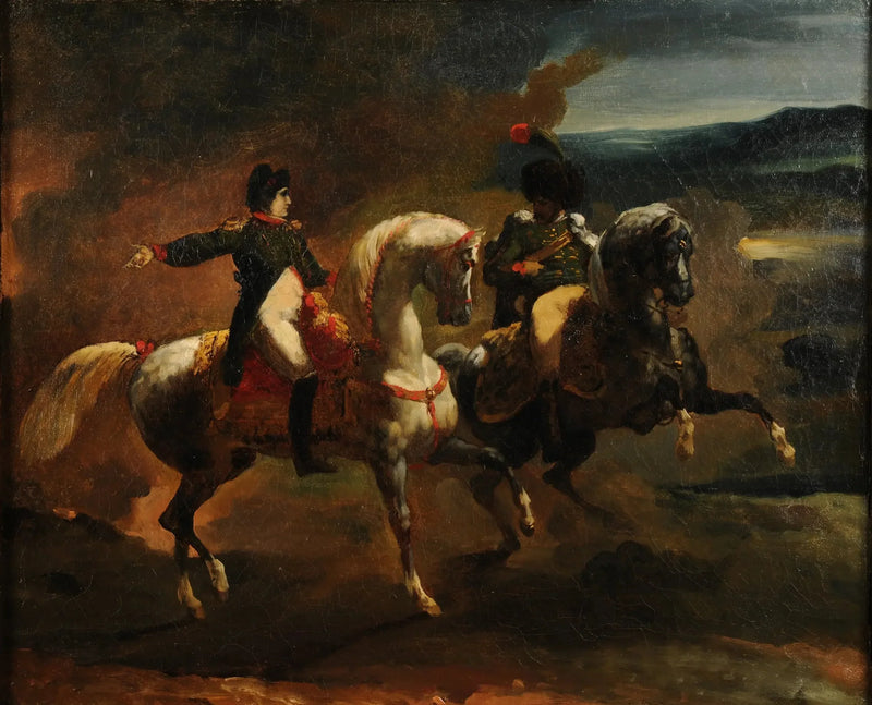 Napoleon Giving an Order to a Senior Officer of the Guides - Théodore Géricault