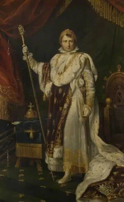 Napoleon I (1769-1821), Emperor of the French (1804-1815), in his coronation attire - François Gérard