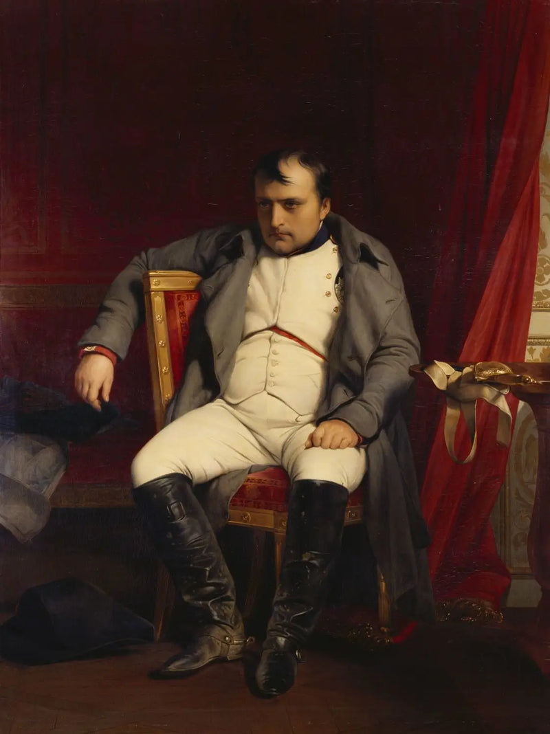 Napoleon I at Fontainebleau on March 31, 1814 - Paul Delaroche