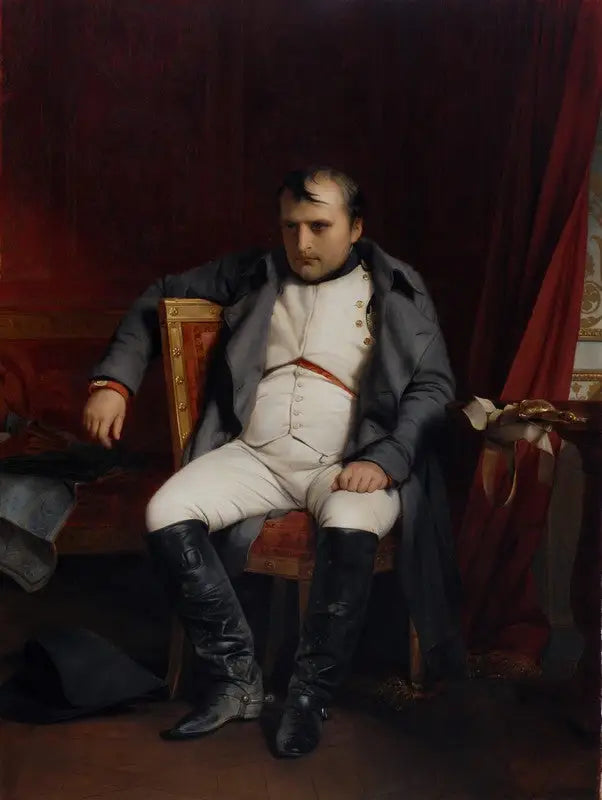 Napoleon I at Fontainebleau on March 31, 1814 - Paul Delaroche