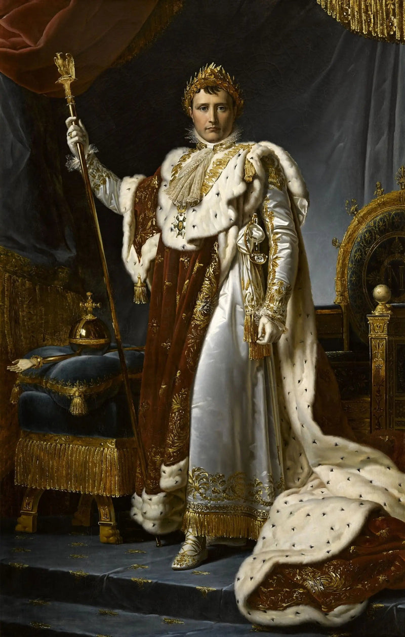 Napoleon I in Coronation Costume - François Gérard