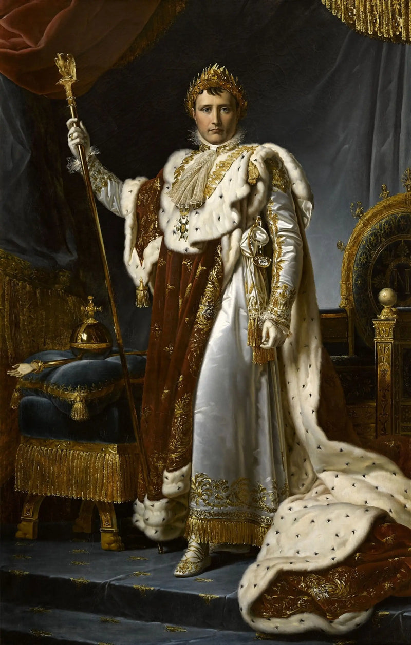 Napoleon I in Coronation Costume - François Gérard