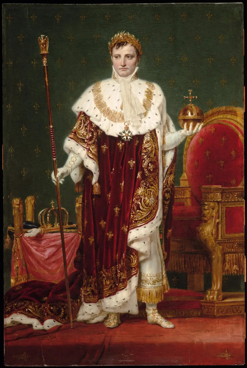 Napoleon I in Imperial Garb - Jacques-Louis David